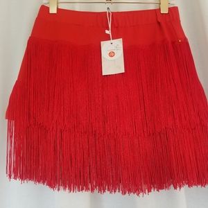Red skirt, size Medium